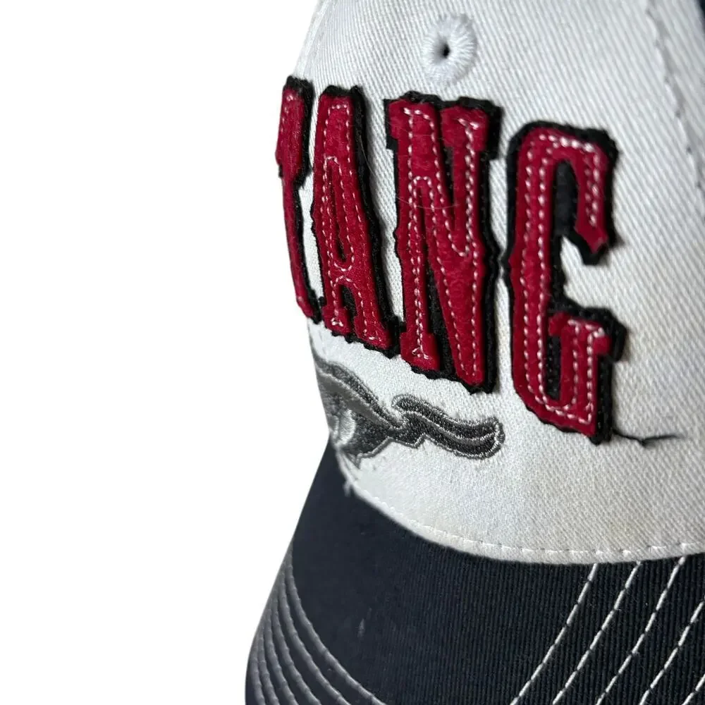 Official FORD MUSTANG 3D stitching Embroidered Hat One Size Y2k GEARHEAD WESTERN - Picture 2 of 5